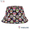 Skull Gift Skull Full Color Bucket Hat LN