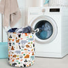 Laundry Basket, Clothes Basket Laundry Hamper, Cute Cartoon Kids Nursery Hamper for Kids Room, Toy Storage, Animal Basket, Animal Gift