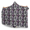 Goth Skulls Hooded Blanket