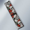 Red Rose Skulls Sun Shades -Universal Fit - designfullprint