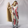 Ultra Soft Wool 3D Skull Hooded Blanket 004 - designfullprint