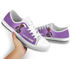 Fight Like A Warrior Melanin Purple Cancer Awareness Shoes