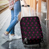 Washable Spandex Skull Print Luggage Cover 001 - designfullprint