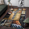 Gift For Christian In Jesus Name I Play Piano Rectangular Rug