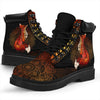 day la loai seasonal boots co mieng day o co giay Fox Gift Fox Mandala Leather Boots NHD