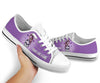 Skull Gift Purple Cancer Awareness Sugar Skull Girl Shoes