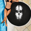 Skull Beach Blanket - designfullprint