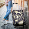 Skull 3D Art Luggage Cover 002 - designfullprint