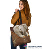 Gift For Elephant Lover Elephant Tote Bag HG