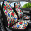 Sugar Skull Car Seat Covers - designfullprint