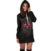 Smelting Skull Hoodie Dress - designfullprint