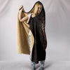 Ultra Soft Wool 3D Skull Hooded Blanket 006 - designfullprint