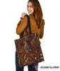 Carve Phoenix Blue Diamond Tote Bag NHD