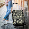 Skull 3D Art Luggage Cover 003 - designfullprint