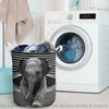 Gift For Elephant Lover Elephant Cute Laundry Basket LN