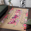 Gift For Butterfly Lover Breast Cancer Butterflies God Says You Are Rectangular Rug