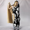 Skull Crossbones Hooded Blanket - designfullprint