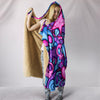 Ultra Soft Wool 3D Skull Hooded Blanket 005 - designfullprint