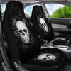 3D Skull Car Seat Covers 002 - designfullprint