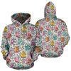 Watercolor Skull Hoodies - designfullprint