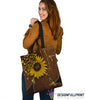 Gift For Butterfly Lover Gift For Hippie You Are My Sunshine Sunflower And Butterfly Tote Bag HG