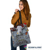 Just A Girl Who Love Goat Tote Bag HG Gift For Farmer