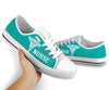Gifts For Nurses Teal Nurse Medical Icons Low Top Shoes