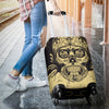 Skull 3D Art Luggage Cover 001 - designfullprint
