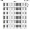 Gift For Piano Lover Piano Keys Stairs Stickers Set HG Christmas Decoration