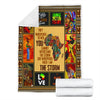 Black Pride Amazing African Culture Proud Black Girl Black Queen Black Women Blanket HG
