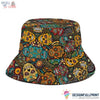 Skull Gift Skull Psycho Bucket Hat LN