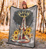 Black Pride Black Queen Sherpa Blanket LN Black And Proud 365