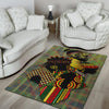 Black Pride Black and Color is Love Area Rug Black And Proud 365