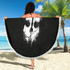 Skull Beach Blanket - designfullprint