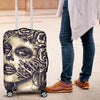 Skull 3D Art Luggage Cover 002 - designfullprint