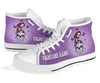 Skull Gift Purple Cancer Awareness Sugar Skull Girl Shoes
