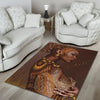 Black Pride Black Is Beautiful Area Rug  Afro Proud