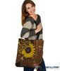 Gift For Butterfly Lover Gift For Hippie You Are My Sunshine Sunflower And Butterfly Tote Bag HG
