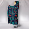NP Skull Hooded Blanket - designfullprint