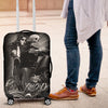 3D Skull Gothic Biker Luggage Cover 009 - designfullprint