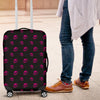 Washable Spandex Skull Print Luggage Cover 001 - designfullprint