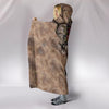 Ultra Soft Wool 3D Deer Skull Dreamcatcher Hooded Blanket 013 - designfullprint