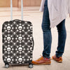 Washable Spandex Skull Print Luggage Cover 003 - designfullprint