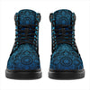 Blue Mandala And Flowers Boot Love Octopus All-Season Boots Octopus Boot HG
