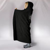 Skull Plush Lined Hooded Blanket - designfullprint