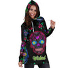 Wicked Skull Hoodie Dress