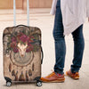 3D Deer Skull Dreamcatcher Luggage Cover 010 - designfullprint