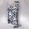 Ultra Soft Wool 3D Skull Hooded Blanket 001 - designfullprint