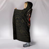 Ultra Soft Wool 3D Skull Hooded Blanket 009 - designfullprint