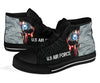 Gift For Army US Air Force High Top Shoes